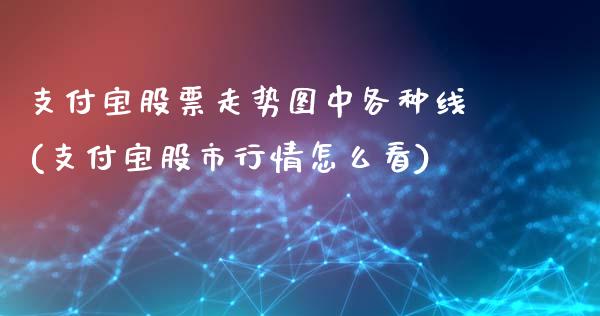 支付宝股票走势图中各种线(支付宝股市行情怎么看)_https://www.cyfs-sh.com_股票市场_第1张