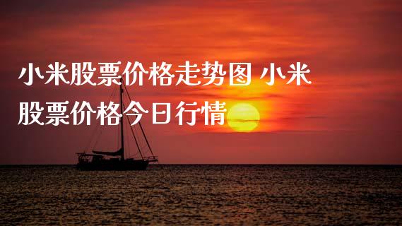 小米股票价格走势图 小米股票价格今日行情_https://www.cyfs-sh.com_股票市场_第1张