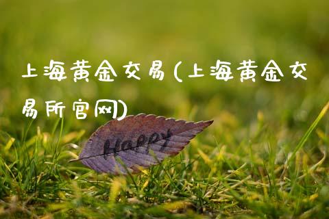 上海黄金交易(上海黄金交易所官网)_https://www.cyfs-sh.com_未分类_第1张